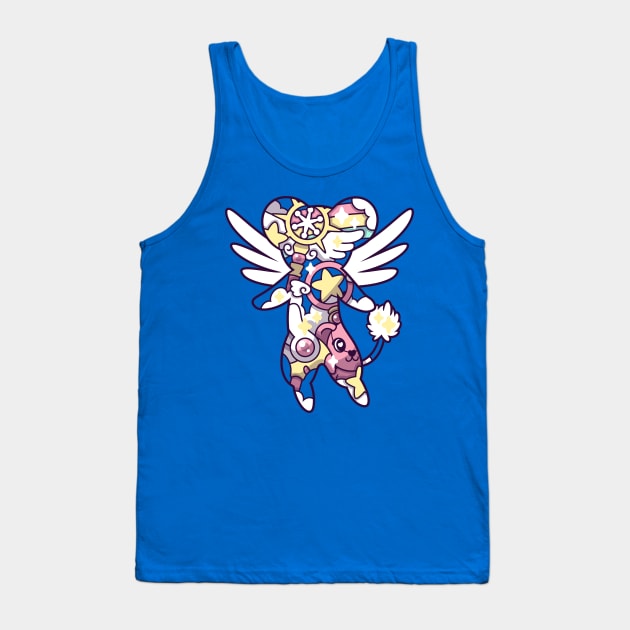 Magical Silhouettes Kero Chan Tank Top by GillesBone